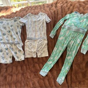 Kids Pajama Set Bundle: Little Sleepies + Bellabu Bear- koalas, unicorns, sharks